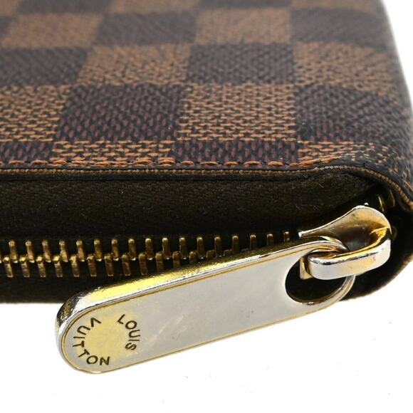 AUTHENTIC LOUIS VUITTON ZIPPY WALLET DAMIER LV CA0142 - Picture 4 of 8
